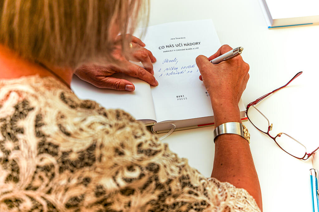 Křest knihy „Co nás učí nádory“