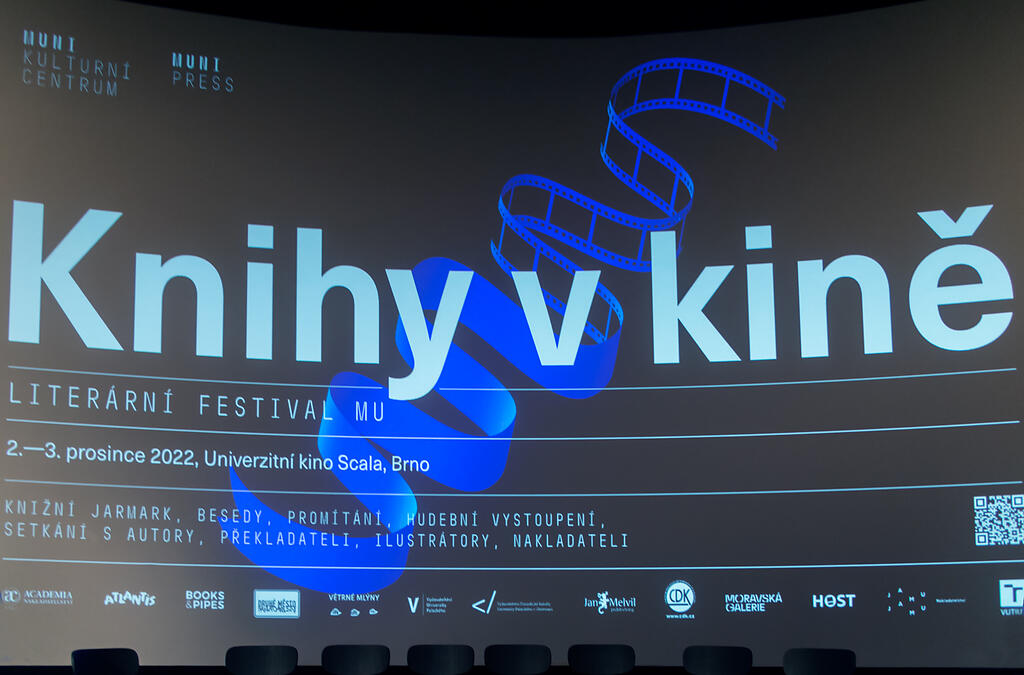 Knihy v kině. Literární festival MU