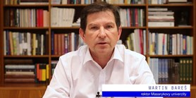 Video: Rector Martin Bareš talks about MU position and aid to Ukraine