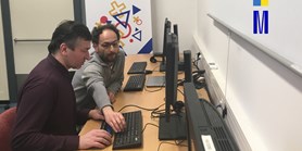 Ukrainian professor teaches Zaporizhzhia students from Brno