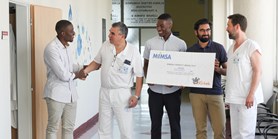 International med students raise over 100,000 crowns for paediatric oncology