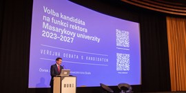 Martin Bareš outlined future MU development in public debate