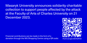 MU announces charitable collection in connection with attack in Prague