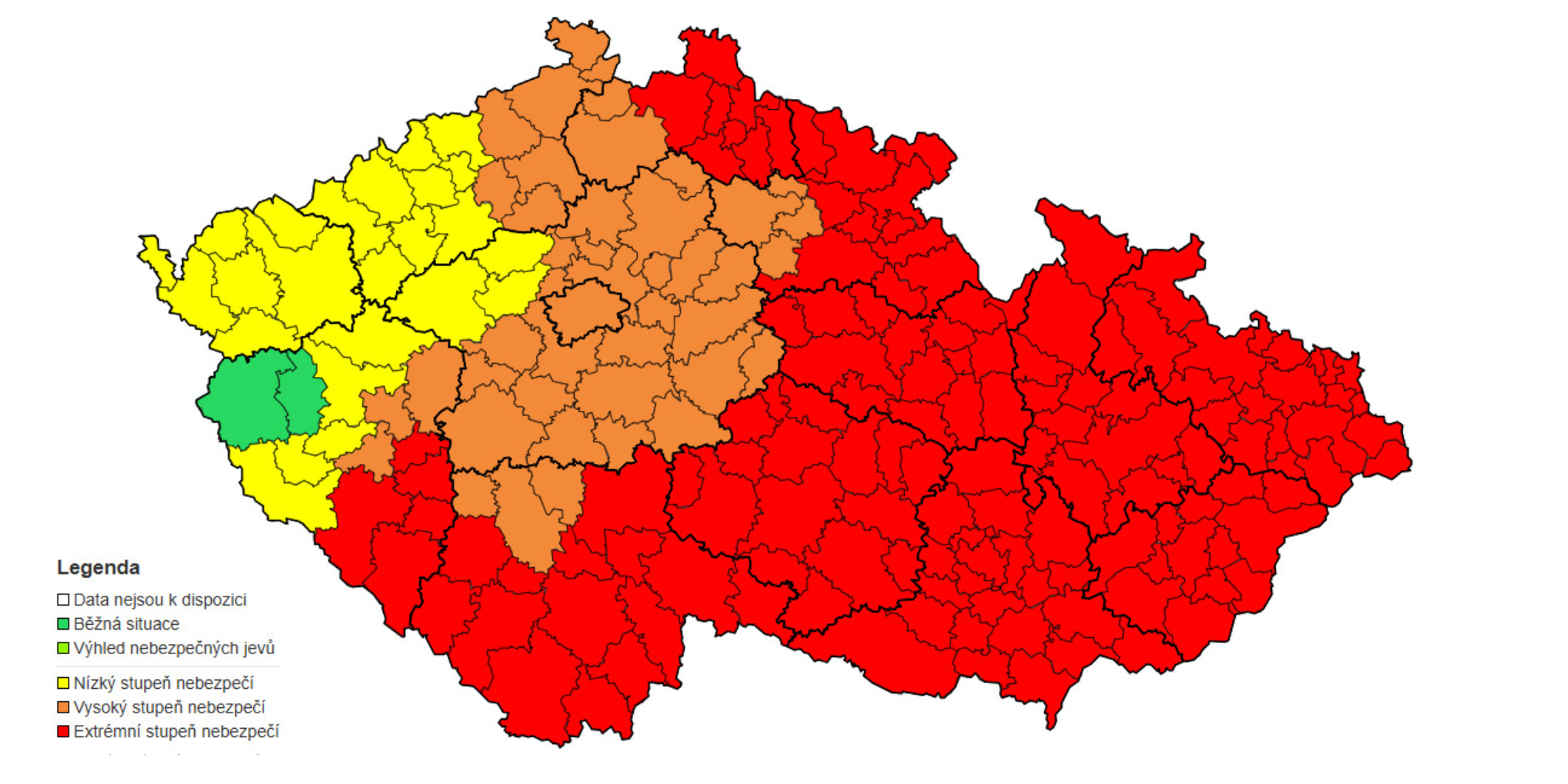 Aktuální opatření na MU v případě povodní