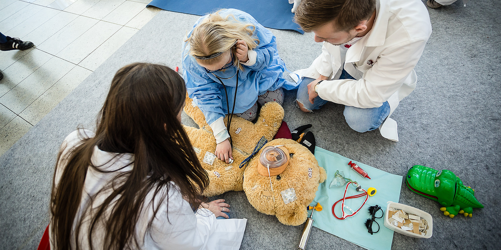 Medici v akci: Studenti vysvětlovali, jak pečovat o zdraví