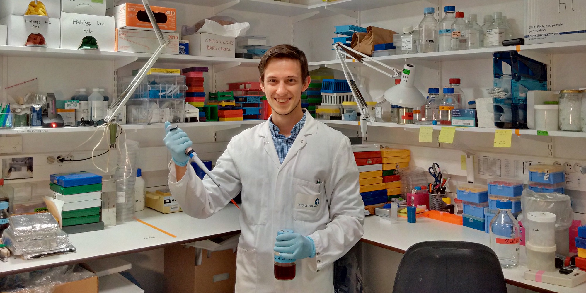 A special biomedical method helped him secure an internship placement in Paris