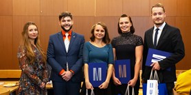Vysokoškoláci ocenili nejlepší učící studenty Masarykovy univerzity